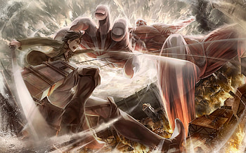 colossal-titan-vs-eren-jaeger-attack-on-titan---.jpg (1920Ã1200) | Shingeki No Kyojin | Pinterest | Anime fan art and Anime HD wallpaper